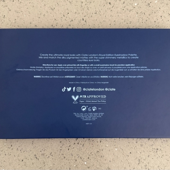 CiateLondon ROYAL EDITION Eyeshadow Palette - Picture 6 of 6